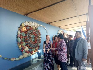 Keren! Ada Instalasi Semesta Terumbu Karang di Bali
