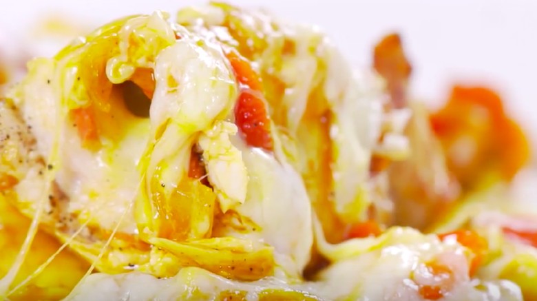 Resep Mediteranian Cheese Chicken, Ayam Penuh Keju Lezat