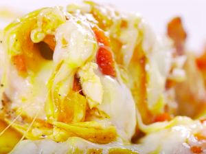 Resep Mediteranian Cheese Chicken, Ayam Penuh Keju Lezat