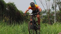 Pebalap Rory Mogot bersaing di kelas Master B. Istimewa/JPM Bike Park.