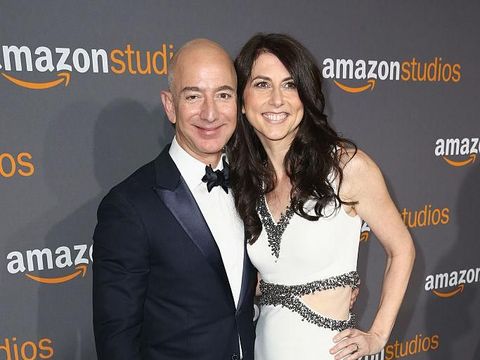 Jeff Bezos & mantan istri MacKenzie Bezo