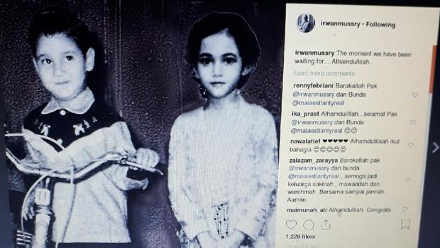 Irwan Mussry dan Maia Estianty Posting Foto yang Sama, Sudah Nikah?