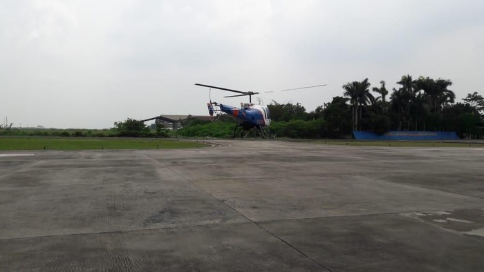 3 helikopter Polri dikerahkan dalam proses pencarian dan penyelamatan (SAR) pesawat Lion Air JT 610 yang jatuh di sebelah utara Karawang, Jawa Barat