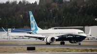 Pesawat jenis Boeing 737 MAX 8 merupakan karya dari perusahaan Boeing yang bermarkas di Chicago, Amerika Serikat. Pesawat jenis tersebut disebut-sebut cukup populer di kalangan maskapai dalam dan luar negeri (Getty Images)