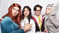 Astaga! Joe Jonas tampil sebagai Sansa Starks (yang diperankan oleh Sophie Turner) sedangkan Sophie tampil sebagai gajah. Dok. Instagram