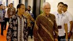 Gaya Jokowi-Turnbull Kompak Berbatik di Bali