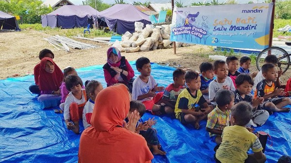 Pemulihan trauma Anak-anak Korban Gempa