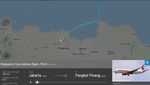 Melihat Rute Lion Air JT 610 Jakarta-Pangkalpinang Sepekan Terakhir