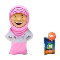 Konsep boneka berhijab dan menghafal Alquran ini pun sudah ada di Indonesia. Boneka berhijab itu bernama Hafidz Doll. Beda dari yang sebelumnya, boneka ini berbentuk robot. Foto: Istimewa
