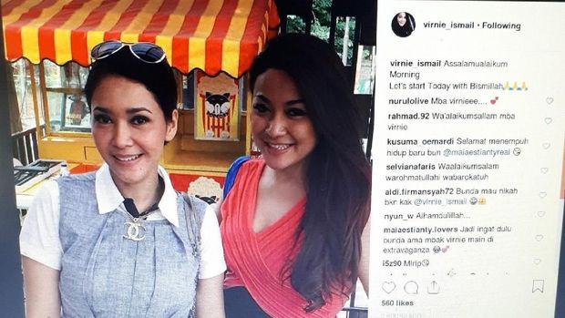 Inikah Kode Keras dari Virnie Ismail soal Pernikahan Maia Estianty?