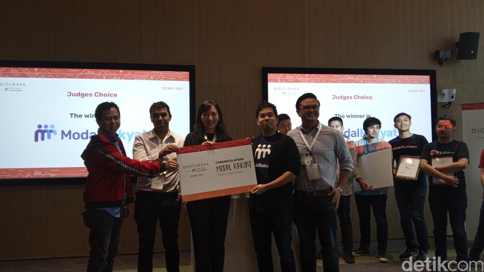 Modal Rakyat, platform peer-to-peer lending yang menyediakan pembiayaan bagi UMKM, sebagai startup pilihan. Foto: detikINET/Virgina Maulita Putri Modal Rakyat, platform peer-to-peer lending yang menyediakan pembiayaan bagi UMKM, sebagai startup pilihan. Foto: detikINET/Virgina Maulita Putri