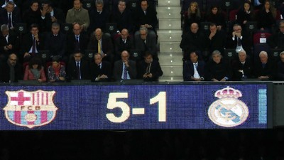 Barcelona Pesta, Real Madrid Merana