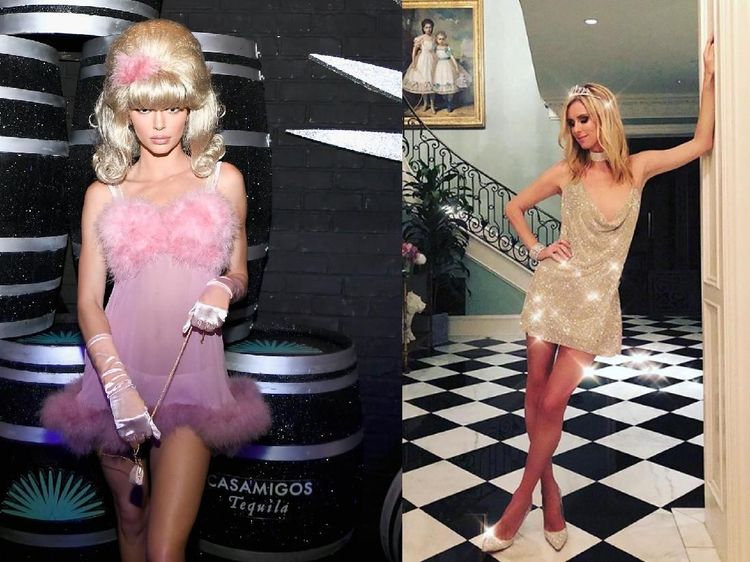 Parade Kostum Halloween Selebriti Hollywood