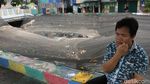 Kondisi Waring Kali Item Bikin Miris