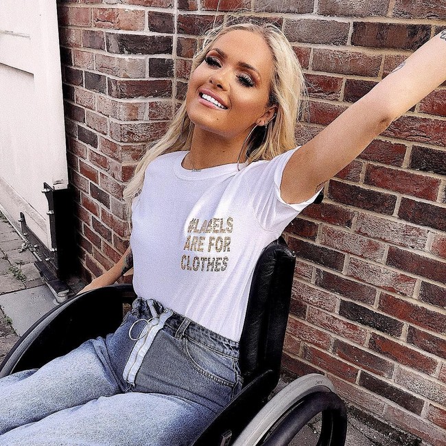 Jordan berharap bisa melepaskan diri dari kepercayaan yang dipegang masyarakat luas bahwa orang-orang difabel akan terkurung dan hanya menjadi gadis kursi roda.Foto: Instagram @jbone89