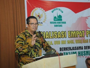 Di Hadapan Ibu-ibu Majelis Talim, Mahyudin Ingatkan Bahaya Hoax