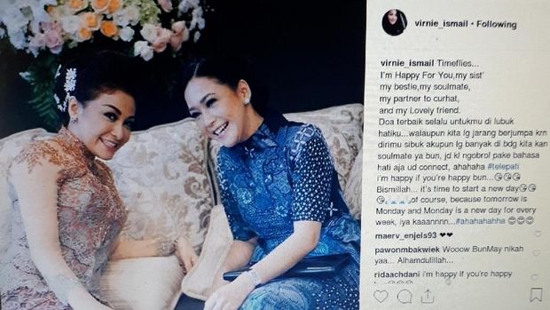 Inikah Kode Keras dari Virnie Ismail soal Pernikahan Maia Estianty?