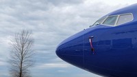 Maskapai Southwest Airlines merupakan maskapai pertama di Amerika Utara yang menggunakan pesawat jenis Boeing 737 MAX 8. Diketahui, penerbangan perdananya adalah dari Dallas ke Houston pada Oktober 2017 lalu (Getty Images)