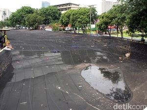 Kondisi Waring Kali Item Bikin Miris