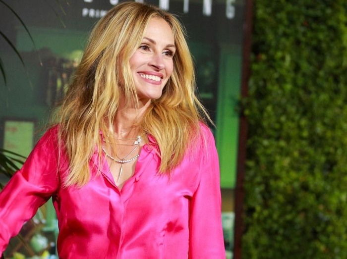 LOS ANGELES, CALIFORNIA - OCTOBER 24: Actor Julia Roberts attends the premiere of Amazon Studios Homecoming at Regency Bruin Theatre on October 24, 2018 in Los Angeles, California. (Photo by Rich Fury/Getty Images)