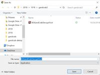 Gb 2. Unduh file dekripsi GandCrab