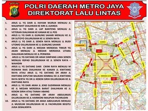 Ada Demo di Depan Istana, Polisi Siapkan Rekayasa Lalu Lintas
