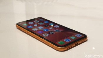 Trio iPhone baru akan segera dirilis secara resmi di Indonesia, salah satunya iPhone XR. (Foto: Adi Fida Rahman/detikINET)