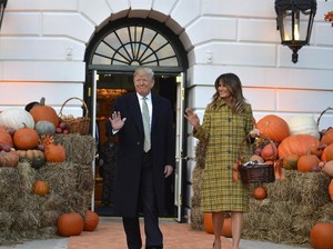 Disimpan 14 Tahun Miniatur Kue Pengantin Donald dan Melania Trump Dilelang