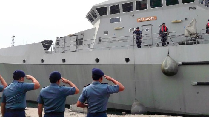 Begini Canggihnya KRI Rigel yang Bantu Cari Black Box Lion JT 610