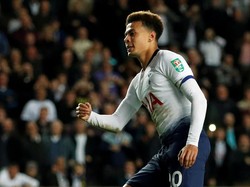 Berikutnya ada Dele Alli (Tottenham Hotspur) yang ditaksir punya nilai transfer sebesar 163,4 juta euro (Rp2,7 triliun). Foto: Andrew Boyers/REUTERS