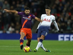 Hasil Tottenham vs City: Riyad Mahrez Kembalikan Citizens ke Puncak Klasemen