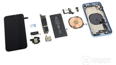 Mengintip Jeroan iPhone XR