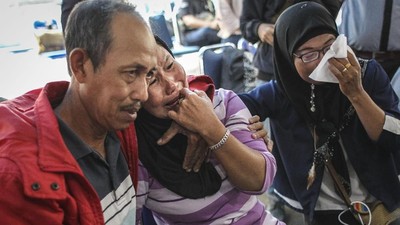Suasana Duka Selimuti Crisis Center Lion Air JT 610 di Halim