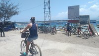 Wisatawan domestik maupun mancanegara sudah terlihat di Gili Trawangan (Harianto/detikTravel)