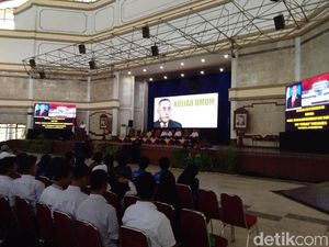 Isi Kuliah Umum Bela Negara, Ini Pesan Menhan untuk Mahasiswa di Yogya