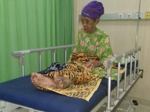 Berawal dari Medsos Khofifah, Rubiah Akhirnya Ditangani Dinsos Jatim