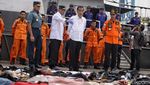 Jokowi Cek Hasil Evakuasi Lion Air JT 610