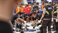 Puing-puing pesawat Lion Air JT 610 ditemukan di sekitar perairan Laut utara Karawang.