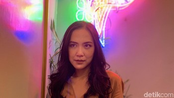 Saat digunakan untuk memotret menggunakan mode portrait. Foto: Adi Fida Rahman/detikINET