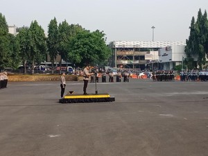 Pimpin Apel Operasi Zebra Jaya, Wakapolda Ingin Kecelakaan Turun