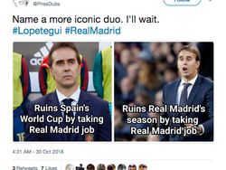 The Wrong One, Salah Satu Meme Lopetegui yang Dipecat Madrid