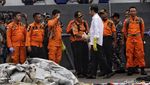 Jokowi Cek Hasil Evakuasi Lion Air JT 610