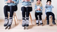 Siap-siap ice skating, keluarga Happy Grey Lucky hangatkan badan dulu nih. Hot chocolate jadi pilihan mereka. Foto: Instagram happygreylucky