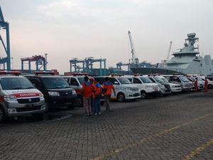 Pencarian Lion Air JT 610 Dilanjutkan, Ambulans Siaga di Priok