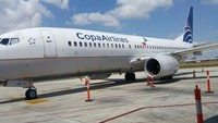 Maskapai Copa Airlines asal Panama juga menjadi salah yang memakai pesawat jenis Boeing 737 MAX 8 dan penerusnya Boeing 737 MAX 9 (Reuters)