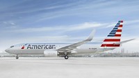 Masih dari Negeri Paman Sam, maskapai American Airlines juga memakai pesawat jenis Boeing 737 MAX 8. Mereka pun pertama kali memakai pesawat jenis tersebut pada November 2017 (American Airlines)