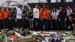 Jokowi Cek Hasil Evakuasi Lion Air JT 610