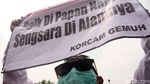 Guru Honorer Ramai-ramai Demo di Istana