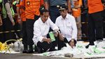 Jokowi Cek Hasil Evakuasi Lion Air JT 610