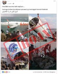 Waspadai Hoaks Beredar Soal Lion Air Jatuh 